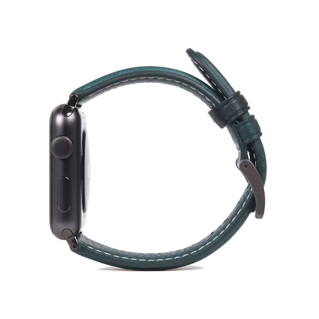 SLG Design D6 Apple Watch 38/40/41mm kék bőrszíj